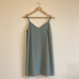 Sage Green Margot Slip Dress